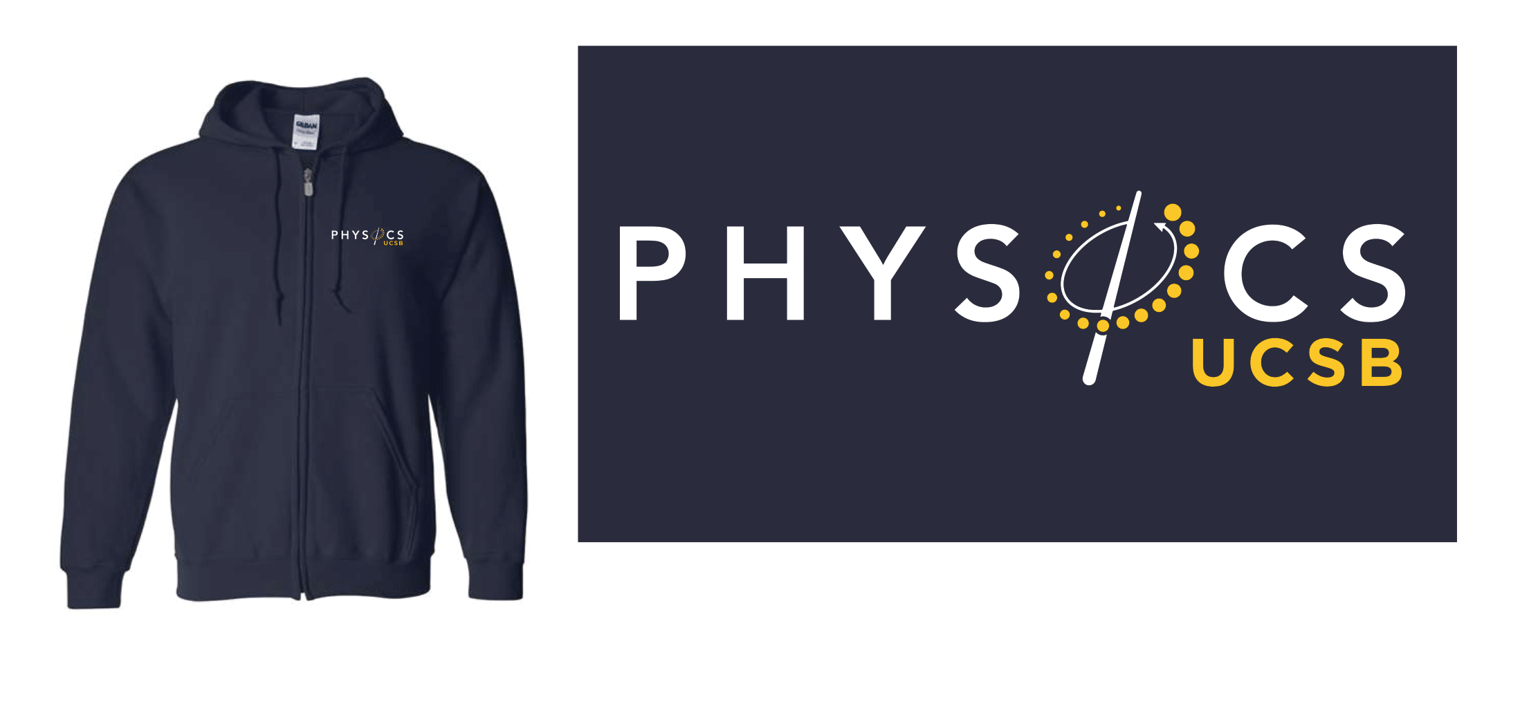 Physics Zip-up Sweatshirt